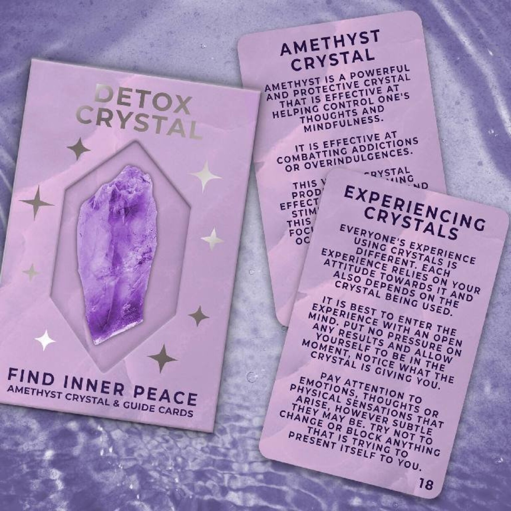 Gift Republic  Healing Crystal Kits - Detox Crystal