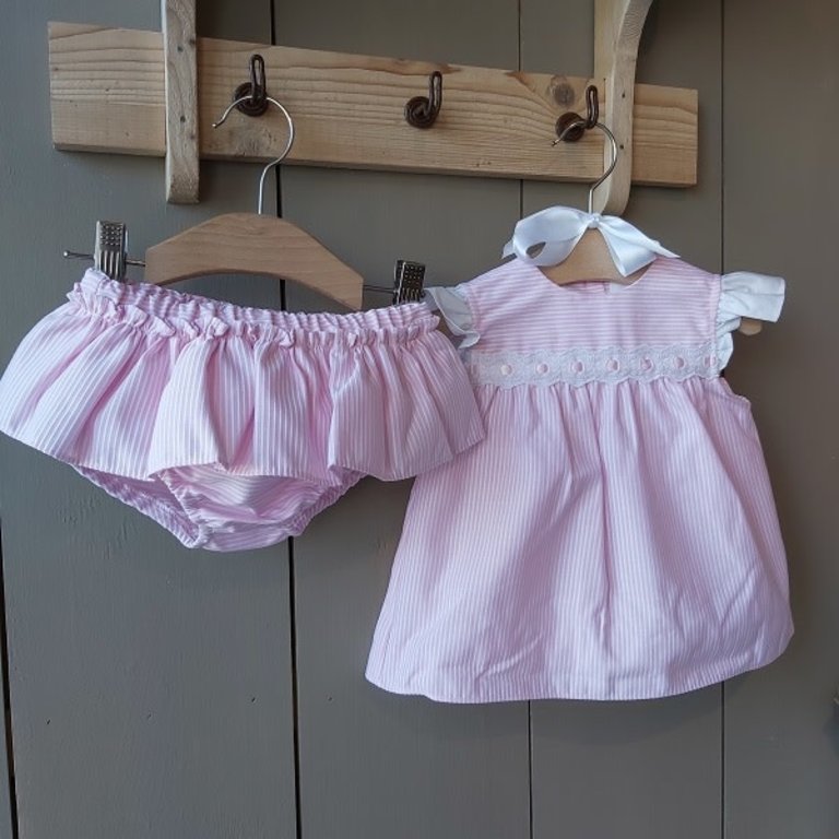 Be Chic Set pink stripe