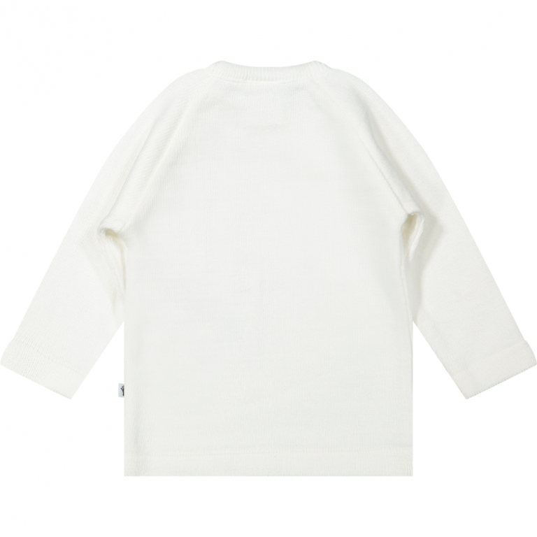 Klein Shirt gebreid | Natural White