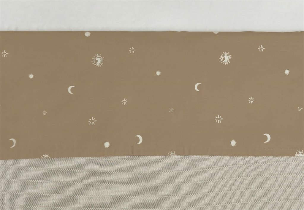 Jollein Laken | Wieg | 75x100 cm | Stargaze | Biscuit