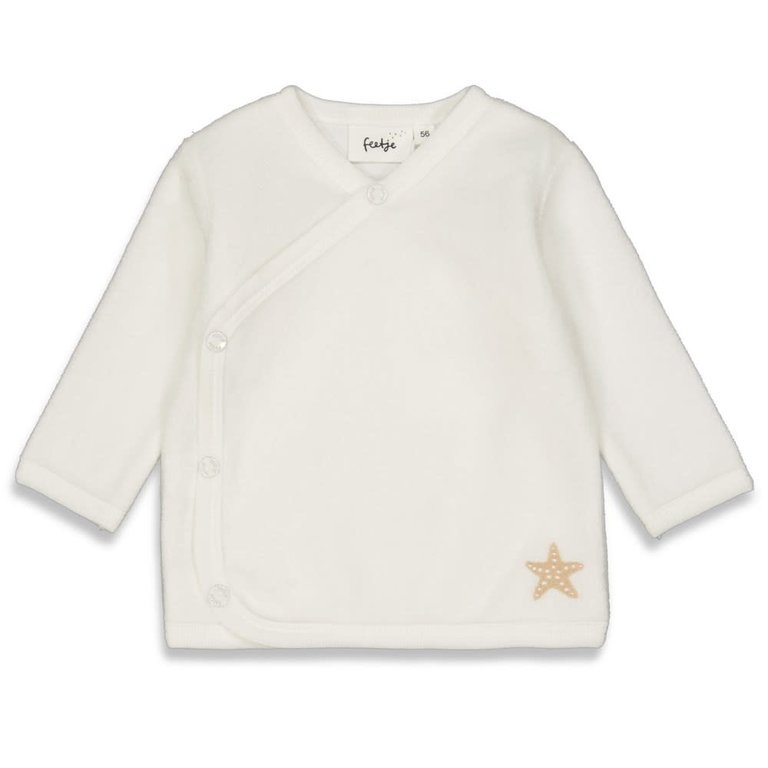 Feetje Overslagshirt | Ocean Child | Offwhite