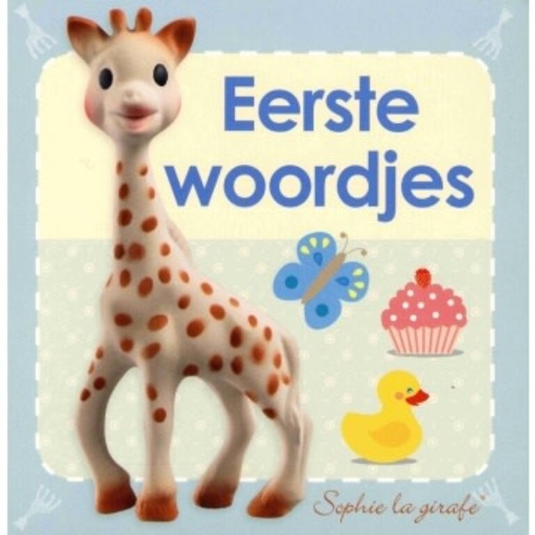 Sophie La Girafe Sophie de giraf baby kartonboekje: Eerste woordjes