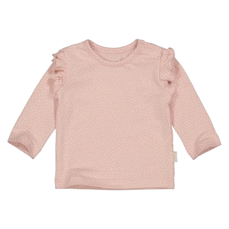 Levv Shirtje | Pink Blush | Dots | Lonsleeve