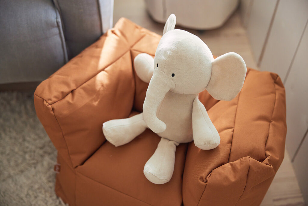 Jollein Knuffel | Elephant | nougat