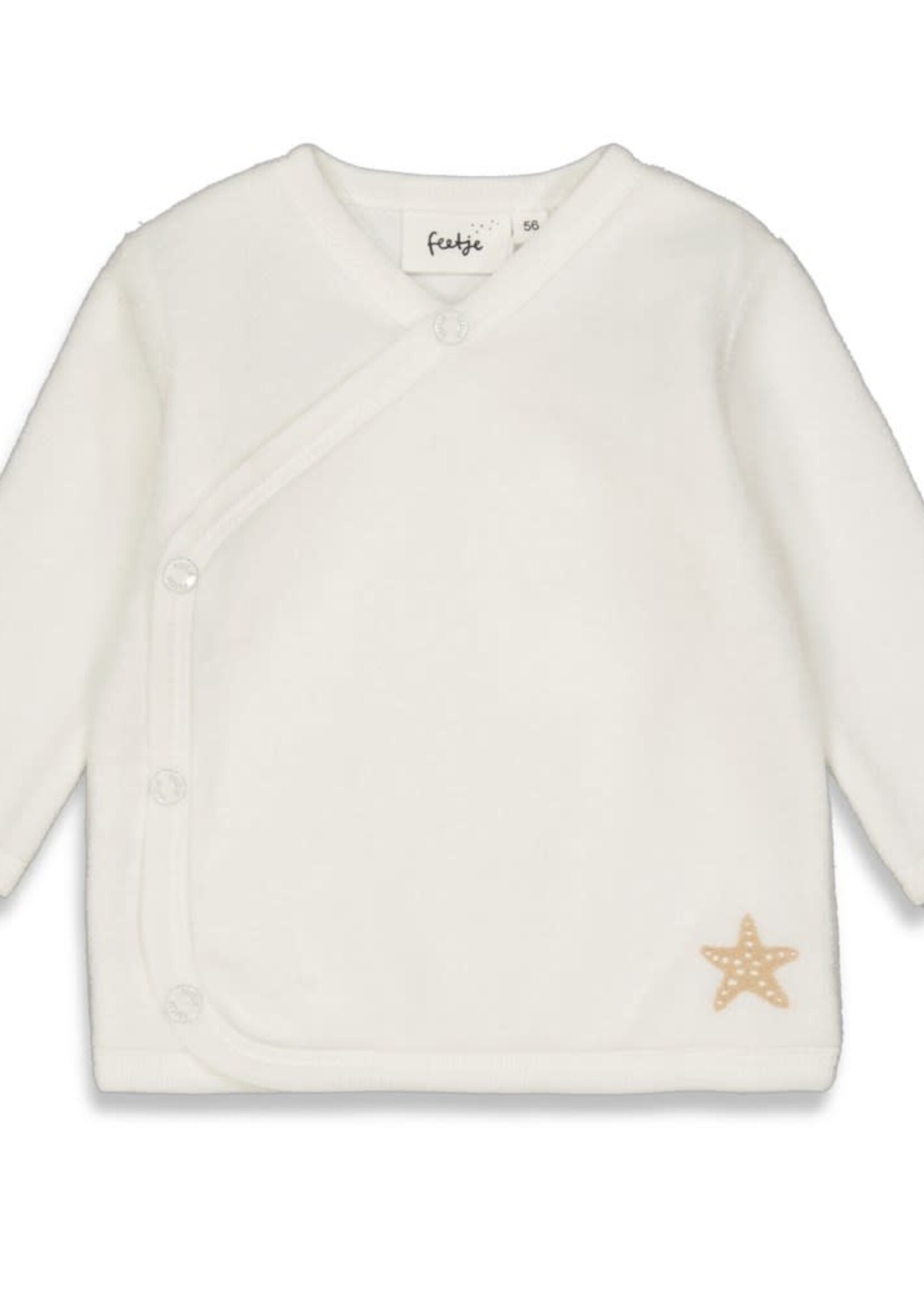 Feetje Overslagshirt | Ocean Child | Offwhite