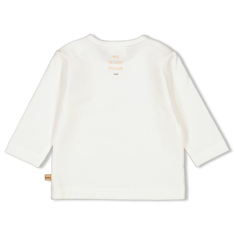 Feetje Longsleeve | Tiny Roar | Offwhite