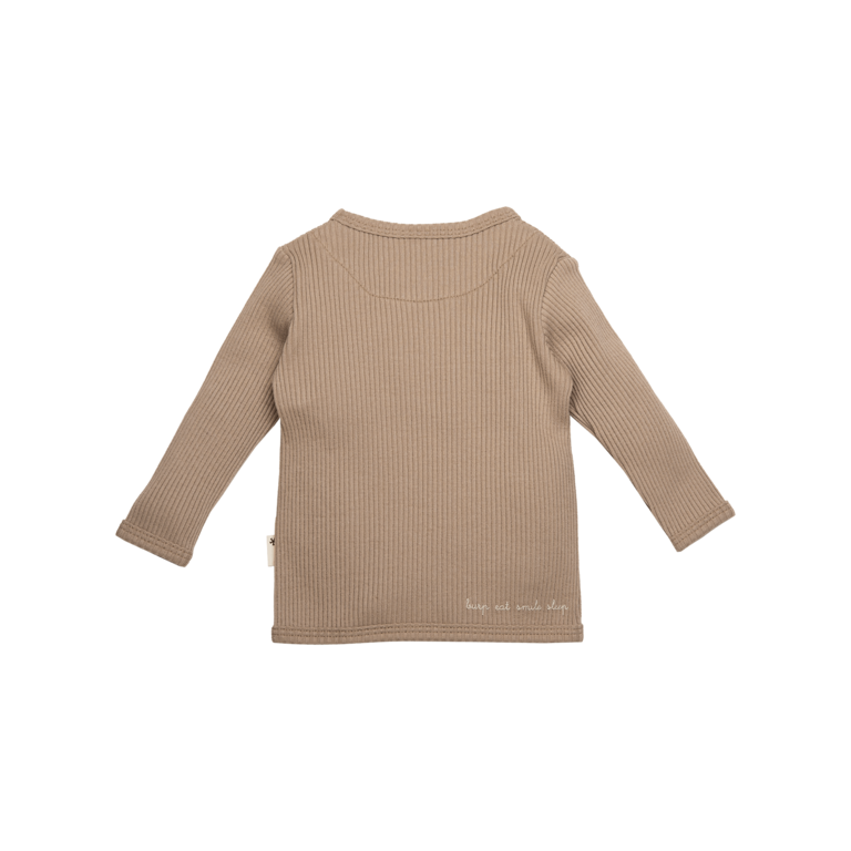 BESS Shirt Long Sleeve | Wrap | Rib | Sand
