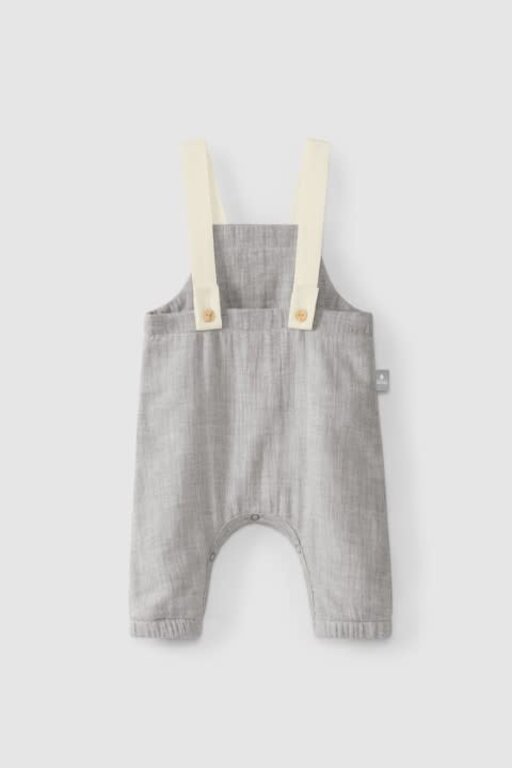 Snug Dungarees | Light Grey