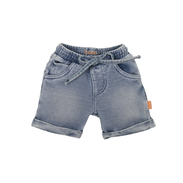 BESS Shorts | Jog Denim | Light wash