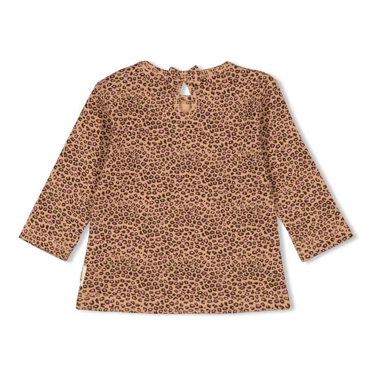 Feetje Longsleeve AOP - Favorite | Camel