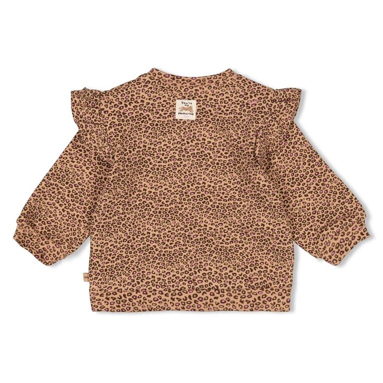 Feetje Sweater AOP - Favorite | Camel