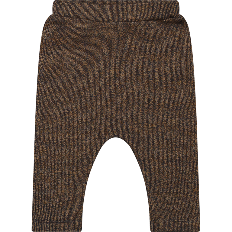 Riffle Baggy Pants  | Knitted Combo Caramel