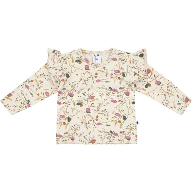 Klein Shirt Ruffle | AOP Flower/Acorn