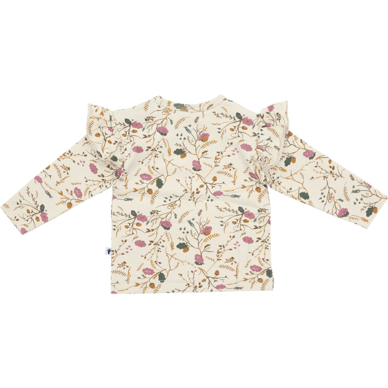 Klein Shirt Ruffle | AOP Flower/Acorn