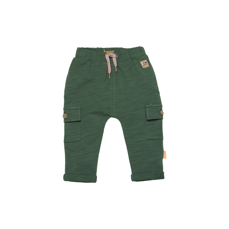 BESS Pants Cargo Sweat | Green