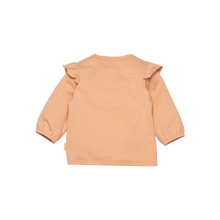 BESS Shirt Ruffles | Peach
