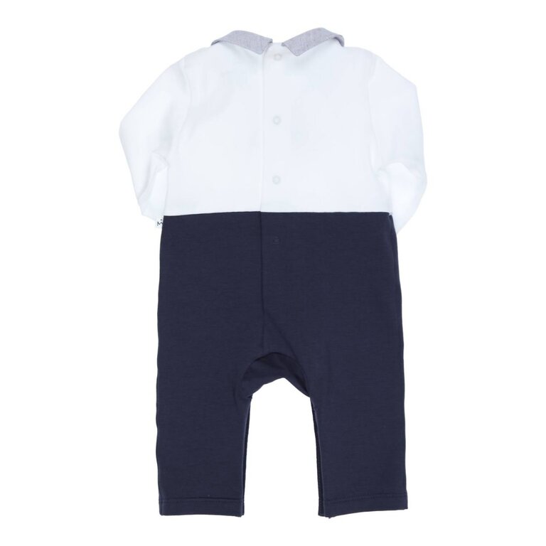 Gymp Creepersuit Aerobic | Dark Blue - White