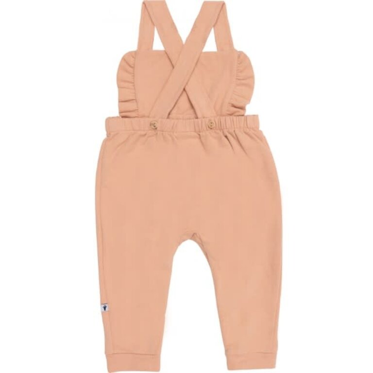 Klein Playsuit Ruffle | Dusty Coral