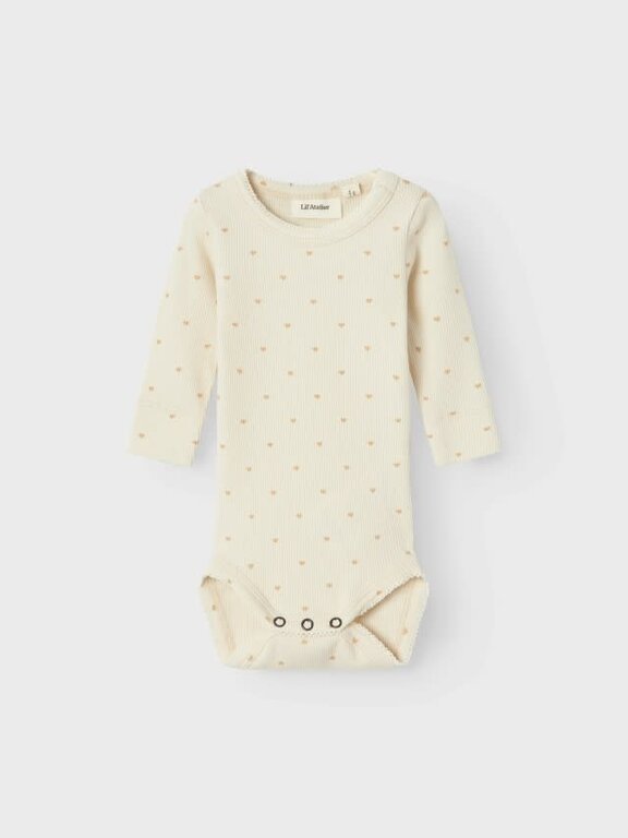 Lil' Atelier NBFGAGO LS SLIM BODY LIL NOOS | Turtledove HEART