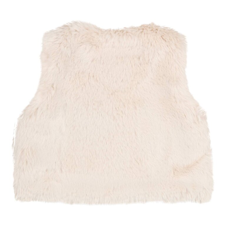 Gymp Gilet Rabbit | Beige | Rabbit | Girls