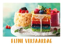 Fijne verjaardag