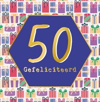 50 gefeliciteerd