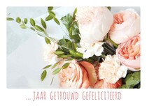 … Jaar getrouwd