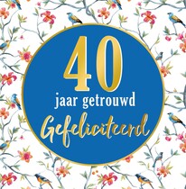 40 jaar getrouwd