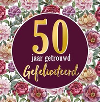 50 jaar getrouwd