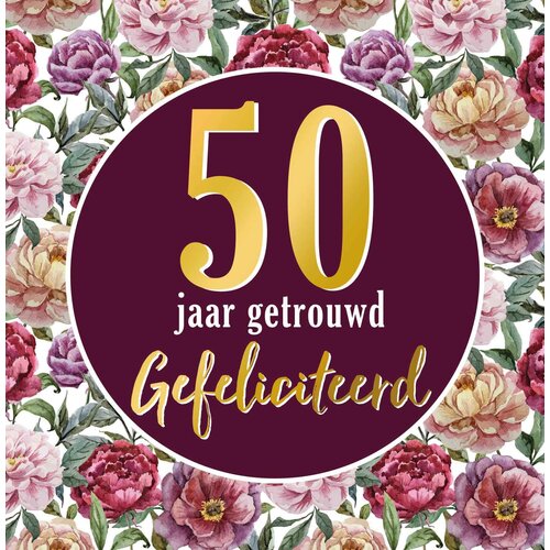 50 jaar getrouwd