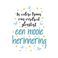 Een mooie herinnering