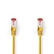 Nedis CCGP85221YE50 netwerkkabel Geel 5 m Cat6 S/FTP (S-STP) Nedis CCGP85221YE50 netwerkkabel Geel 5 m Cat6 S/FTP (S-STP)