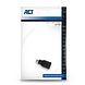 ACT AC7355 tussenstuk voor kabels USB-A USB-C Zwart ACT AC7355 tussenstuk voor kabels USB-A USB-C Zwart