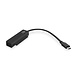 ACT AC1525 tussenstuk voor kabels USB Type-C SATA 7-pin + 15pin Zwart ACT AC1525 tussenstuk voor kabels USB Type-C SATA 7-pin + 15pin Zwart