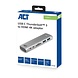 ACT AC7025 USB-C Thunderbolt™ 3 naar HDMI multiport adapter 4K, USB hub, cardreader en PD pass through ACT AC7025 USB-C Thunderbolt™ 3 naar HDMI multiport adapter 4K, USB hub, cardreader en PD pass through