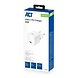 ACT AC2120 oplader voor mobiele apparatuur Wit Binnen ACT AC2120 oplader voor mobiele apparatuur Wit Binnen