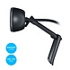 Logitech C270 webcam 3 MP 1280 x 720 Pixels USB 2.0 Zwart Logitech C270 webcam 3 MP 1280 x 720 Pixels USB 2.0 Zwart