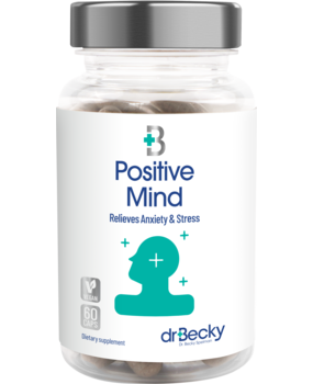 Dr Becky Positive Mind | 60 Vegan caps Dr Becky Positive Mind | 60 Vegan caps