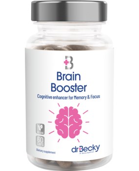 Dr Becky Brain Booster | 60 Vegan caps Dr Becky Brain Booster | 60 Vegan caps
