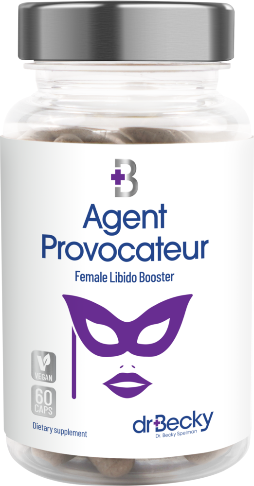 Dr Becky Agent Provocateur | Libido Female | Aphrodisiac | 60 Vegan capsules Dr Becky Agent Provocateur | Libido Female | Aphrodisiac | 60 Vegan capsules