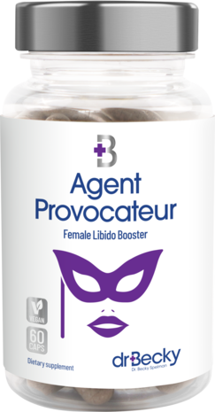 Dr Becky Agent Provocateur | Libido Vrouw | Lustopwekker | 60 Vegan capsules Dr Becky Agent Provocateur | Libido Vrouw | Lustopwekker | 60 Vegan capsules