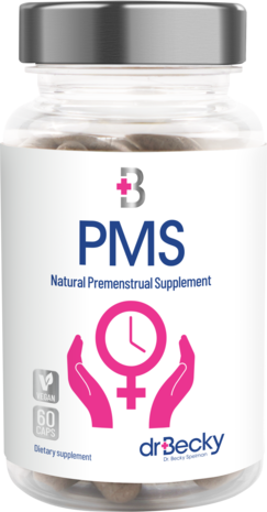 Dr Becky PMS | Premenstrual Formula | 60 Vegan capsules
