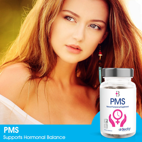 Dr Becky PMS | Premenstrual Formula | 60 Vegan capsules