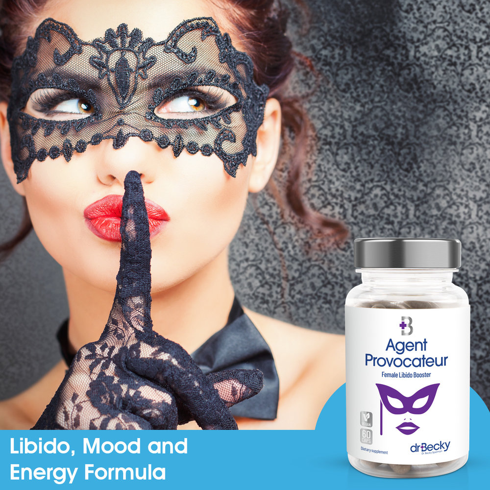 Dr Becky Agent Provocateur | Libido Female | Aphrodisiac | 60 Vegan capsules Dr Becky Agent Provocateur | Libido Female | Aphrodisiac | 60 Vegan capsules