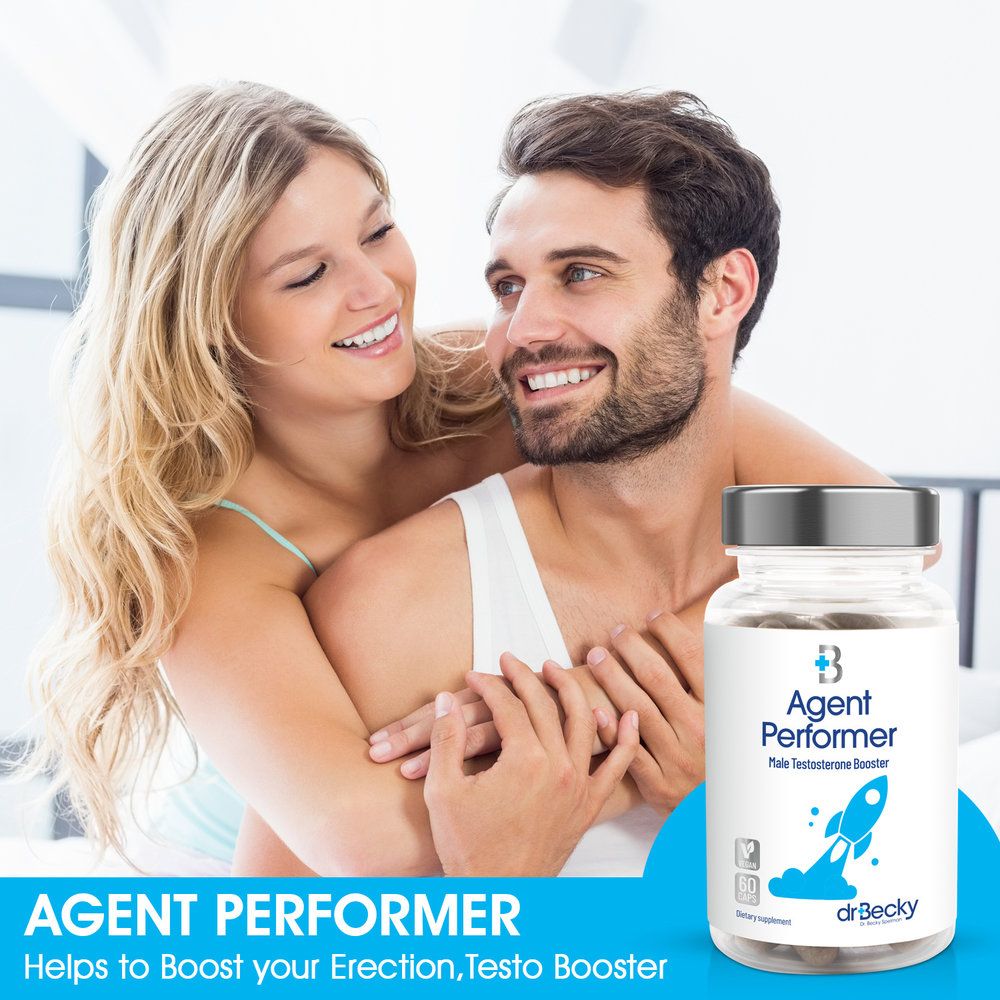Dr Becky Agent Performer | Libido Man | Ondersteunt erectie | 60 Vegan capsules Dr Becky Agent Performer | Libido Man | Ondersteunt erectie | 60 Vegan capsules