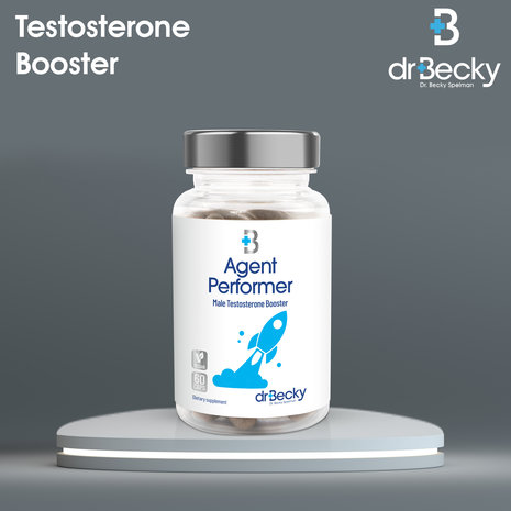 Dr Becky Agent Performer | Libido Man | Ondersteunt erectie | 60 Vegan capsules Dr Becky Agent Performer | Libido Man | Ondersteunt erectie | 60 Vegan capsules