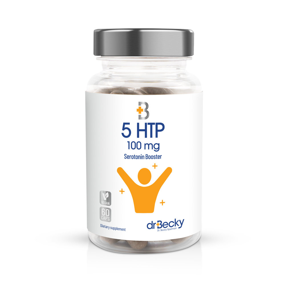 Dr Becky 5 HTP | 100mg | Serotonin Booster | 60 Vegan capsules Dr Becky 5 HTP | 100mg | Serotonin Booster | 60 Vegan capsules