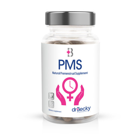 Dr Becky PMS | Premenstrual Formula | 60 Vegan capsules