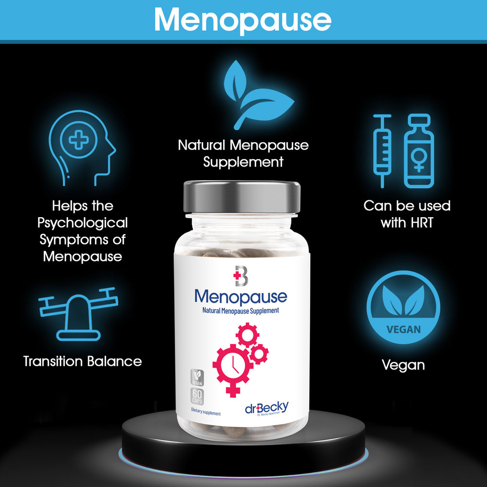 Dr Becky Menopause | Overgang Balans | 60 Vegan capsules