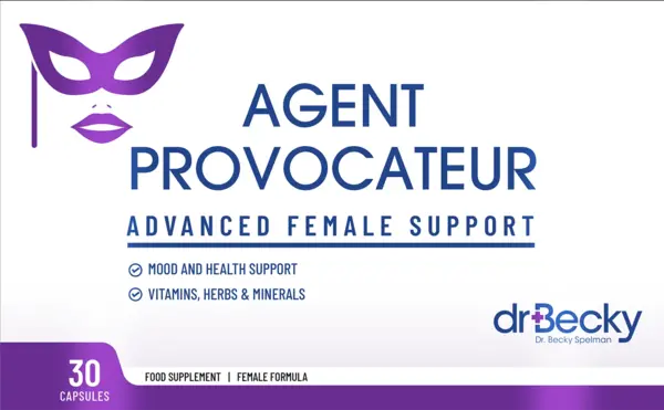 Dr Becky Agent Provocateur | Libido Female | Aphrodisiac | 30 Vegan capsules Dr Becky Agent Provocateur | Libido Female | Aphrodisiac | 30 Vegan capsules